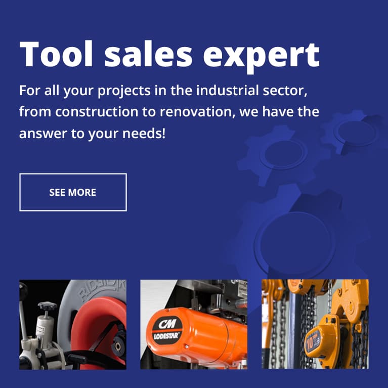 Expert also in the sale of tools
